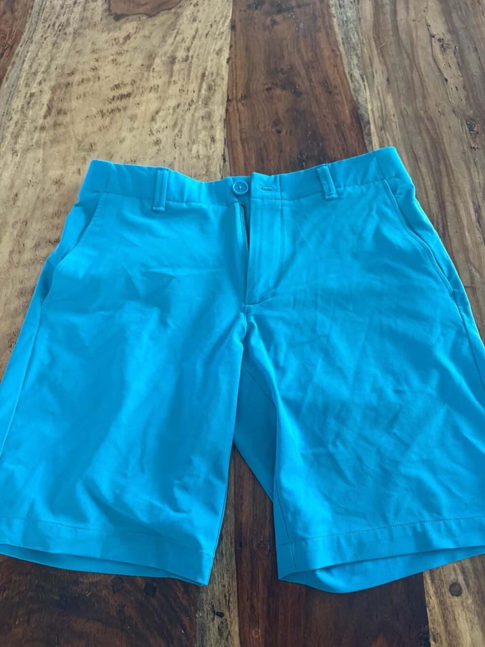 Under Armour HeatGear Showdown Golf Shorts Blue Size 32